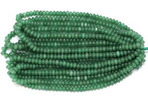 8mm Green Quartz Smooth Rondelle Beads Loose Polished Gemstone <b>Center</b> <b>Drilled</b> Quartz Beads Top Quality at Wholesale Price Bulk - Product Image 6