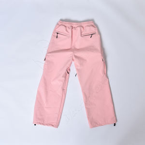 Pantalones de esquí para mujer, pantalones holgados Cargo100 % de poliéster para Snowboard, pantalones holgados informales con múltiples bolsillos, pantalones deportivos impermeables a prueba de viento - Product Image 2