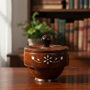 Joyero de Madera de Alta Calidad, Hecho a Mano, Estilo Moderno y Lujoso, Diseño Compacto y Portátil para Guardar Joyas de Forma Segura - Product Image 3