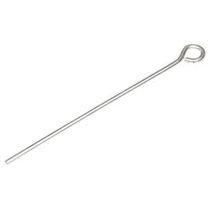 Bijoux en argent sterling 30*0.6mm pour la fabrication de bijoux épingles à tête et épingles à œil en matière première - Product Image 1