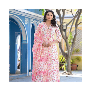 Traje personalizado pakistaní, lo último en bordado completamente pesado, colección de éxito de Trabajo ADA, Vestido de manga completa para ropa de muselina - Product Image 4