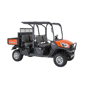 Vehículo utilitario Elite Kubota RTV con garantía de fábrica incluida, revestimiento de caja pulverizado y sistema de seguimiento con tablero digital. - Product Image 4