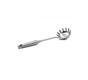 Stainless Steel <b>Spaghetti</b> <b>Spoon</b> Custom Size Slotted <b>Spaghetti</b> Server Exclusive Quality Handicrafts - Product Image 2