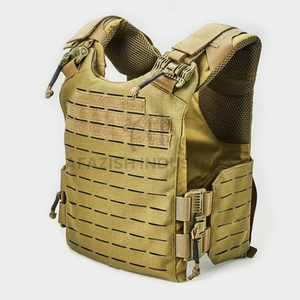 Chaleco táctico multiusos resistente personalizado, portador de placa, equipo de carga de corte láser, chaleco táctico Cordura - Product Image 4