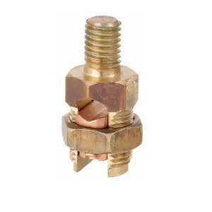 Standard Quality Fourteen pins Brass Split Bolts Connector Available at Affordable from Indian Supplier