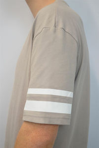 เสื้อยืดสตรีทไซส์ใหญ่พิเศษสำหรับผู้ชายเสื้อยืด100% ไหล่ตกผ้าคอตตอนหนาสำหรับ250gsm ขนาดพลัสไซส์สำหรับผู้ชาย - Product Image 6