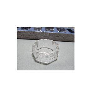 Acrylique coloré Lucite carré biseauté ronds de serviette forme carrée restaurants bar articles couleur blanche - Product Image 2