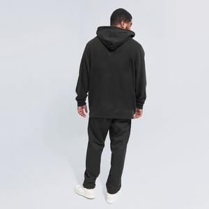 Ensemble de jogging à capuche épais et respirant pour hommes, coupe régulière, XXL, survêtement d'hiver en polaire, deux pièces Streetwear - Product Image 2