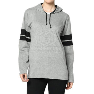 2024 femmes concepteur à la mode vêtements d'extérieur décontractés grande taille à capuche respirant 100% coton solide personnalisable hiver - Product Image 1