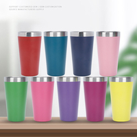 Taza de impresión personalizada para acampar, beber cerveza, agua, aislamiento térmico, termo de Metal, vaso de café, taza de acero inoxidable