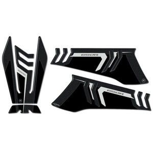 Per Honda CB650R: Carene laterali 3D compatibili in plastica ABS - Product Image 1