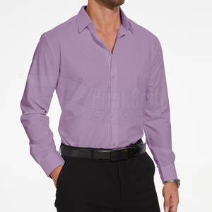 Camisas de Vestir de Algodón de Primera Calidad para Hombre, Último Diseño, Secado Rápido y Transpirable, Cómodas y Personalizables para la Temporada de Primavera - Product Image 3