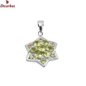Pendentif en argent sterling 925 fait à la main avec grenat naturel bijoux en argent massif pour les occasions de fête belle idée cadeau - Product Image 3