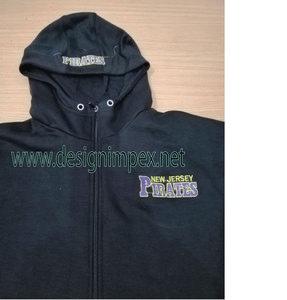 เสื้อฮู้ดแบบสวมศีรษะผ้าฟรีซผ้าฝ้ายโพลีเอสเตอร์คุณภาพสูง,ปักโลโก้แบบกำหนดเองสำหรับผู้ชาย - Product Image 6
