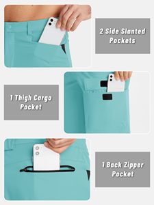 Short Safari à séchage rapide pour hommes Pantalon court respirant pour la randonnée en plein air et l'escalade Short de sport pour hommes Short extensible pour l'extérieur - Product Image 5