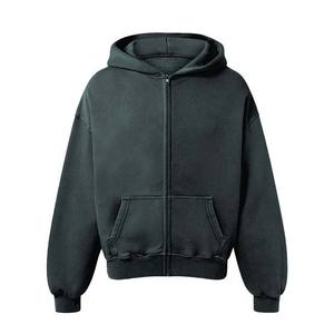 Men's <b>Zip</b> up Hoodie 2026 New Wholesale Customized Knitted Breathable Eco-Friendly Lightweight Full-<b>Zip</b> <b>Hooded</b> - Product Image 1