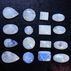 Cabujón de piedras preciosas de cuarzo suelto de piedra lunar Natural de alta calidad en tamaños de varias formas para la fabricación de joyas - Product Image 5