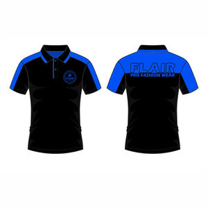 Offre Spéciale hommes 100% coton pour Polo T-Shirt personnalisé bonne qualité couleur unie Style décontracté motif 180g tissu poids avant - Product Image 3