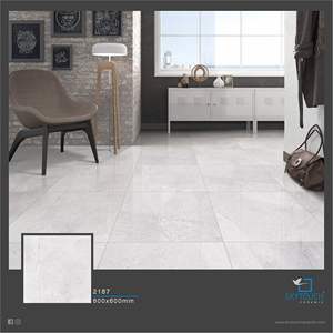 Baldosas de cerámica de mármol de porcelana de primera calidad 60x60 del mejor fabricante y exportador de decoración interior del hogar de la India - Product Image 6