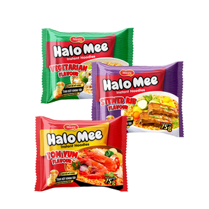 Nouilles instantanées végétariennes riches en protéines, à base de farine de blé, portion individuelle, fabricant OEM ODM sous marque privée au Vietnam - Product Image 6
