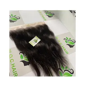 Melhor qualidade 100% cabelo virgem vietnamita estilo onda natural extensão tipo trama vários penteados 13x4 13x6 renda HD suíça
