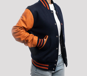 Chaqueta deportiva para mujer Athletic Varsity para Chicago para Bulls Team Legacy Wear, chaqueta deportiva personalizada OEM - Product Image 4