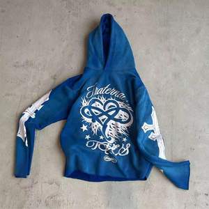 Venta al por mayor personalizado de alta calidad de los hombres de gran tamaño pulóver con capucha DTG impreso 3D Logo apliques bordados invierno - Product Image 6