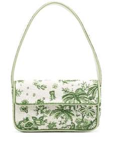 Trendy Womens Embroidered Crossbody Bag with <b>Belt</b> Strap - Product Image 3