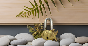 Serrure en laiton en forme de poisson artisanale antique Offre Spéciale pour cadenas de sécurité de porte - Product Image 3