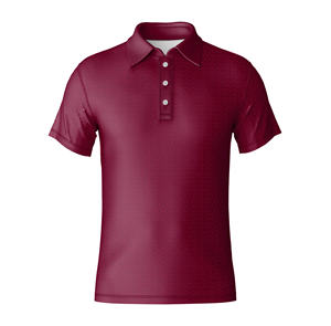 Hombres Premium Golf Polo Poliéster Spandex Control de humedad Golf Club Uniforme OEM - Product Image 2