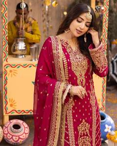 Vestidos de mujer indios paquistaníes informales de calidad superior recién llegados 2024 Salwar kameez vestidos de césped ODM 2051 - Product Image 5