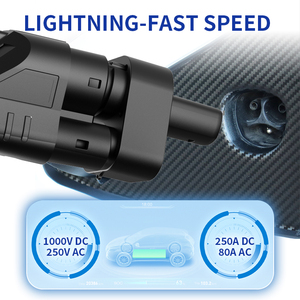Adaptateur CCS2 vers NACS, nouveau, 250A DC, 80A AC, double mode, certifié CE TUV, étanche IP54, <span class=keywords><strong>charge</strong></span> <span class=keywords><strong>Tesla</strong></span>, <span class=keywords><strong>prix</strong></span> d'usine - Product Image 4
