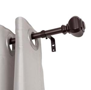 Barra de cortina de diseño único con soporte para decoración del hogar, accesorios de ventana, habitación, baño, sala de estar, cocina, barra de cortina de hotel - Product Image 5