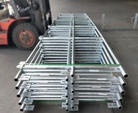 Balustrades et garde-corps d'escalier en acier inoxydable Tuyau d'acier galvanisé pour l'extérieur