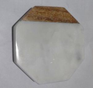 Custom Material <b>Coaster</b> <b>Set</b> Classic Style round Stone Pads for Kitchen Made in India - Product Image 4