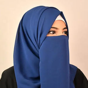 Service OEM Hijab musulman pour femmes en polyester uni respirant et léger pour la vie quotidienne et les voyages - Product Image 4
