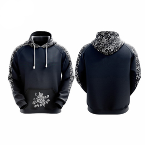 Sudadera con Capucha de Forro Polar para Hombre, Color Sólido, Corte Regular Informal, con Bolsillo, Manga Larga, para Otoño - Product Image 1
