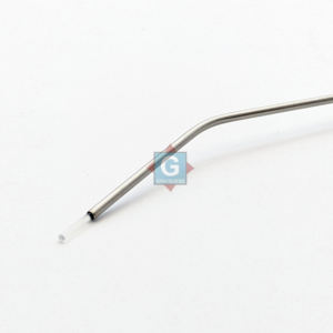 Instrumento de Succión Quirúrgica ENT de Tubo de Acero Inoxidable Zoellner, Manual - Product Image 6