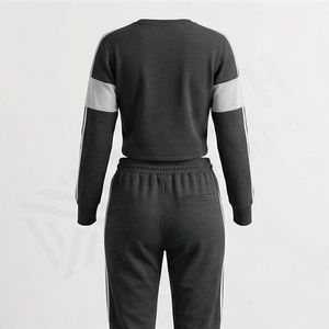 Conjuntos de Pantalones de Dos Piezas de Moda, Ropa de Diseñador Sólida, Novedades de Invierno 2025, Chándales Deportivos para Mujer, Ropa de Lujo - Product Image 2