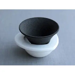 コーヒー、水、蒸留酒用の日本製有田陶器品質の磁器セラミックフィルター39有田セラフィルター3点セット