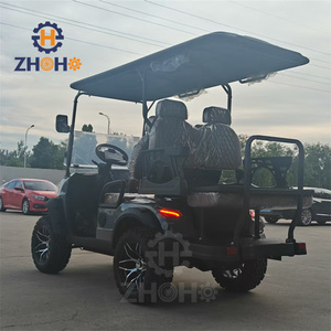 Carrito de <span class=keywords><strong>Golf</strong></span> Eléctrico <span class=keywords><strong>Gris</strong></span>, Homologado para Circular por la Calle, Personalizado, de 3-4 Plazas, Todoterreno, Club Car - Product Image 3