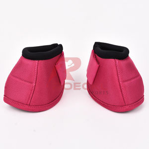 Durable <b>Lightweight</b> Nylon Horse Riding Bell <b>Boots</b> Hoof Tendon Protection Outdoor Custom Logo Top Selling - Product Image 6