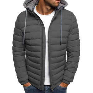 Veste matelassée en toile coupe-vent, dernier design, prix de gros, respirante, séchage rapide, style urbain, personnalisable en usine - Product Image 1