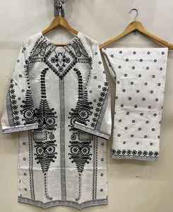 Femmes Khadi Net Readymade costumes robe femmes pakistanaises Khadi Net costumes Khadi Net Readymade costumes brodés Khadi Net costumes - Product Image 4