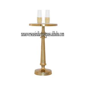 High Quality <b>Gold</b> Finished Metal <b>Side</b> <b>Table</b> Modern Design <b>Round</b> Center <b>Table</b> Use for Living Room Bedroom Home at Wholesale Price - Product Image 3