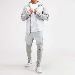 Survêtement de sport à capuche respirant de haute qualité pour hommes, personnalisable, prêt à expédier, collection printemps, vente en gros - Product Image 2