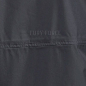 Chaqueta cortavientos con capucha de diseño personalizado para ropa de calle de invierno de color sólido con posición frontal del logotipo - Product Image 6