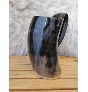 เหยือกน้ำชาวไวกิ้งลายวัวฮอร์น | ถังใส่ของแบบเรียบง่ายทำด้วยมือ - Product Image 3