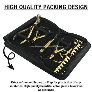 Le kit d'outils d'extension de cheveux en acier inoxydable en gros comprend une mini pince à épiler les microbilles pour couper le fil - Product Image 6