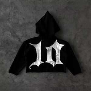 Sudadera con capucha doble para hombre con pasamontañas incorporado y cierre de cremallera La Sudadera con capucha doble perfecta - Product Image 5